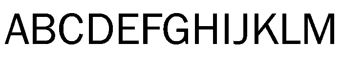 Franklin Gothic Std Regular Font UPPERCASE