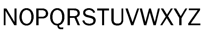 Franklin Gothic Std Regular Font UPPERCASE