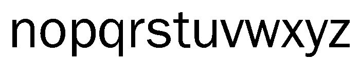 Franklin Gothic Std Regular Font LOWERCASE