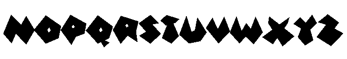 FRACT MONO Bold Font UPPERCASE