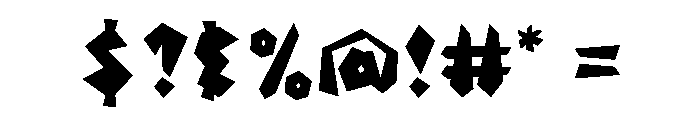 FRACT MONO Font OTHER CHARS