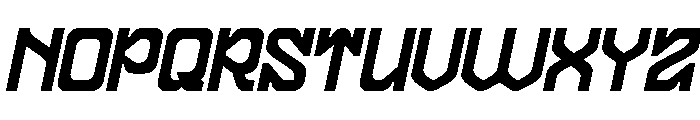FRACTAL CONSCIOUSNESS Bold Italic Font UPPERCASE