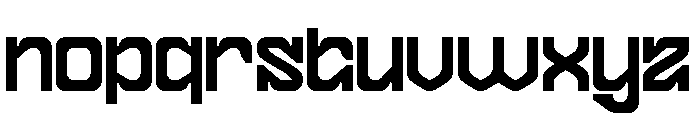 FRACTAL CONSCIOUSNESS Bold Font LOWERCASE