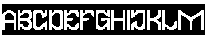 FRACTAL CONSCIOUSNESS-Inverse Font UPPERCASE