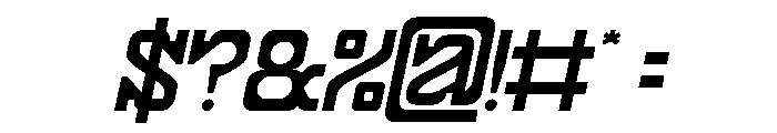 FRACTAL CONSCIOUSNESS Italic Font OTHER CHARS