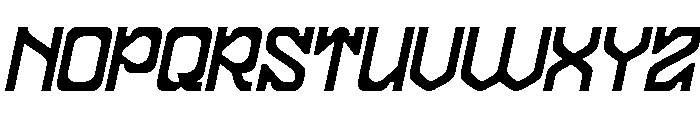 FRACTAL CONSCIOUSNESS Italic Font UPPERCASE