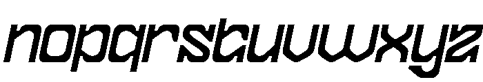 FRACTAL CONSCIOUSNESS Italic Font LOWERCASE