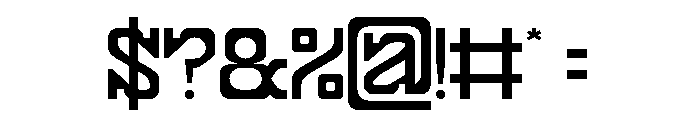 FRACTAL CONSCIOUSNESS-Light Font OTHER CHARS
