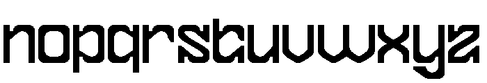 FRACTAL CONSCIOUSNESS Font LOWERCASE