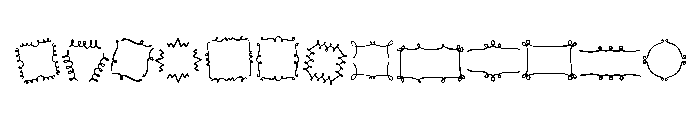FRAM DOODLE Font UPPERCASE