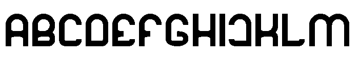 FRIENDLY TECH-LIght Font UPPERCASE