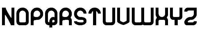 FRIENDLY TECH-LIght Font UPPERCASE