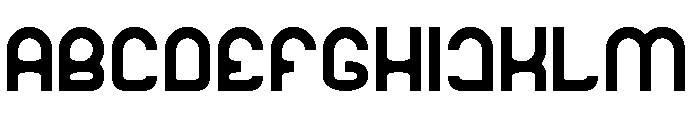 FRIENDLY TECH Font UPPERCASE