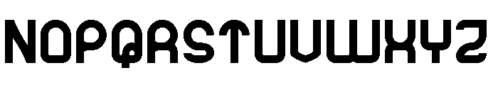 FRIENDLY TECH Font UPPERCASE