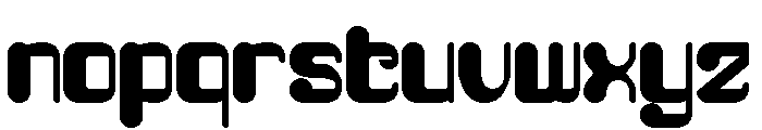 FRUIT OF LIFE Bold Font LOWERCASE