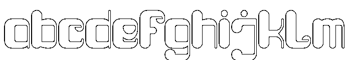 FRUIT OF LIFE-Hollow FONT