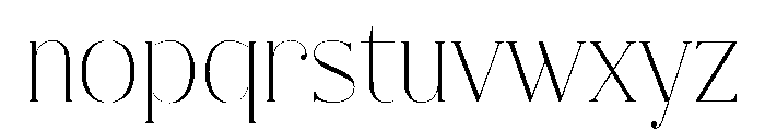 Fracture Regular Font LOWERCASE
