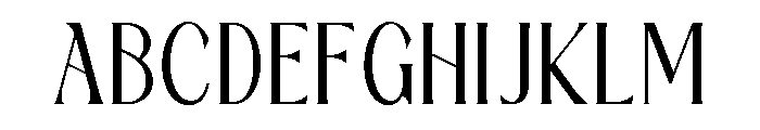 Fradesty Regular Font UPPERCASE