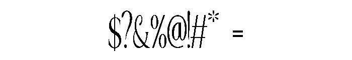 Fragilous-Regular Font OTHER CHARS