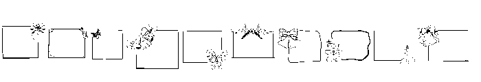 Frame Christmas Font OTHER CHARS