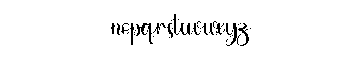 Frame Mockups Font LOWERCASE