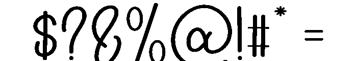 Framhouse Newyear Font OTHER CHARS