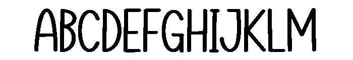 Framhouse Newyear Font UPPERCASE