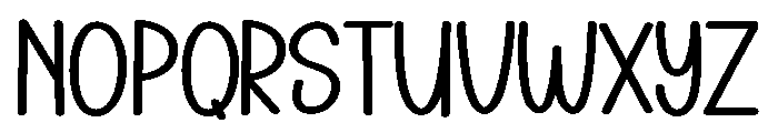 Framhouse Newyear Font UPPERCASE