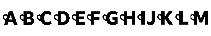 Frana Regular Font UPPERCASE