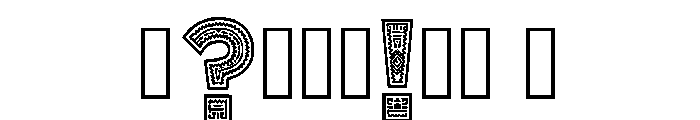 Frances Regular Font OTHER CHARS