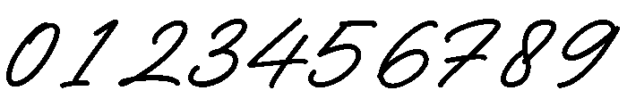 Frandy Script Regular Font OTHER CHARS