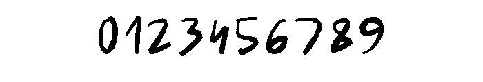 Freaky Scroll Regular Font OTHER CHARS