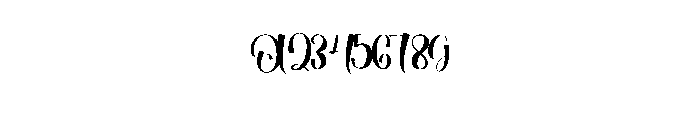 Freaky Winter Font OTHER CHARS