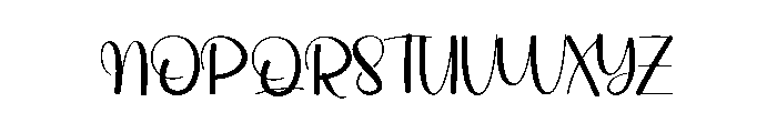 Freaky Winter Font UPPERCASE