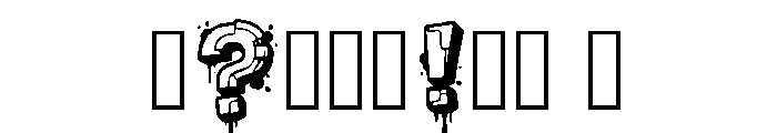 Fred Regular Font OTHER CHARS