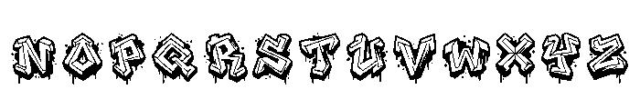 Fred Regular Font UPPERCASE
