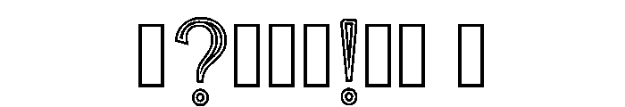 Freddie Regular Font OTHER CHARS