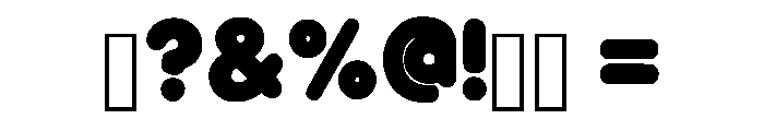 Fredoka Queen Regular Font OTHER CHARS