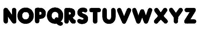 Fredoka Queen Regular Font UPPERCASE