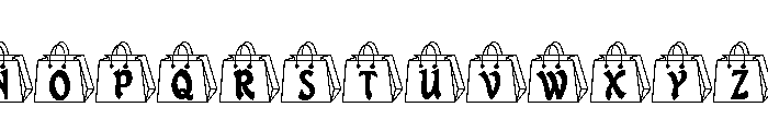 Free Shipping Day Font LOWERCASE