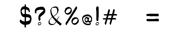 FreeCurl font Font OTHER CHARS