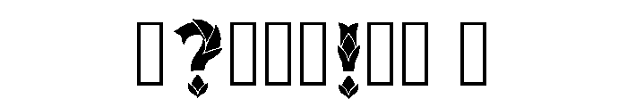 Freed Regular Font OTHER CHARS