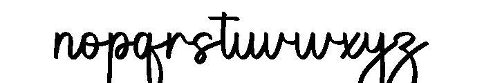 Freedom Anything Font LOWERCASE