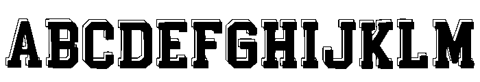Freedom Fighter Regular Font UPPERCASE