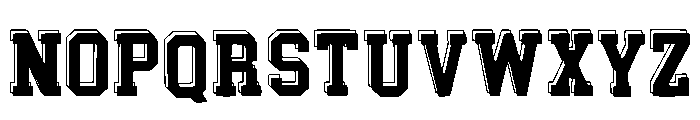 Freedom Fighter Regular Font UPPERCASE