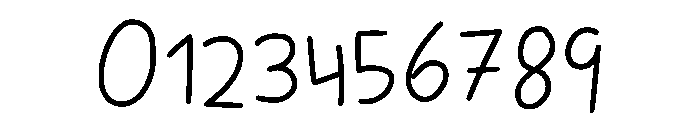 Freehand Mood Regular Font OTHER CHARS