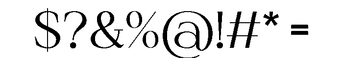 French Clover Regular Font OTHER CHARS