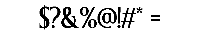 French Macchiola Regular Font OTHER CHARS