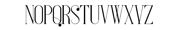 FrenchVP Regular Font UPPERCASE
