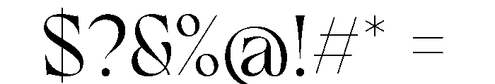 Frenchy Regular Font OTHER CHARS